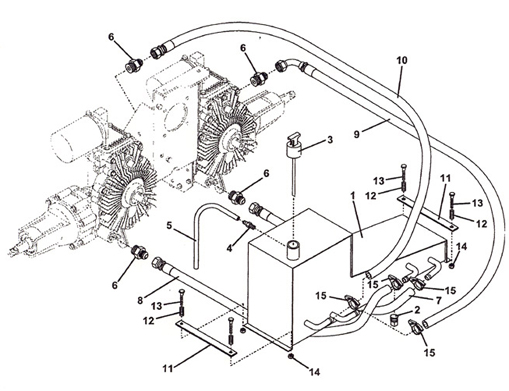 Reservoir & Hose Assembly