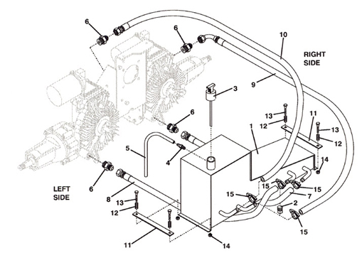 Reservoir & Hose Assembly