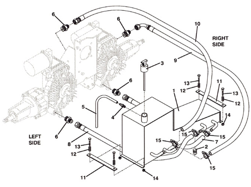 Reservoir & Hose Assembly