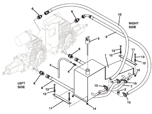 Reservoir & Hose Assembly