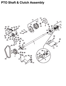 PTO Shaft & Clutch Assembly