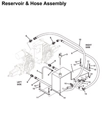 Reservoir & Hose Assembly