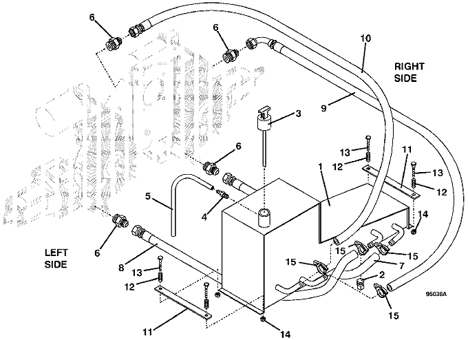 Reservoir and Hose Assembly