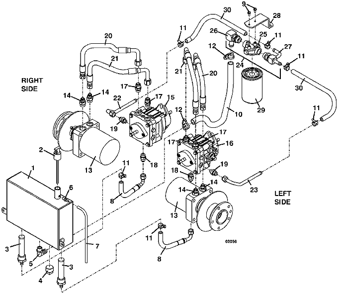 Reservoir and Hose Assembly