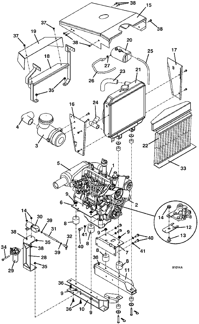 721D2 Engine Assembly 2004 Grasshopper Parts Diagrams The Mower Shop Inc