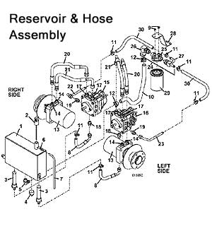 Reservoir & Hose Assembly