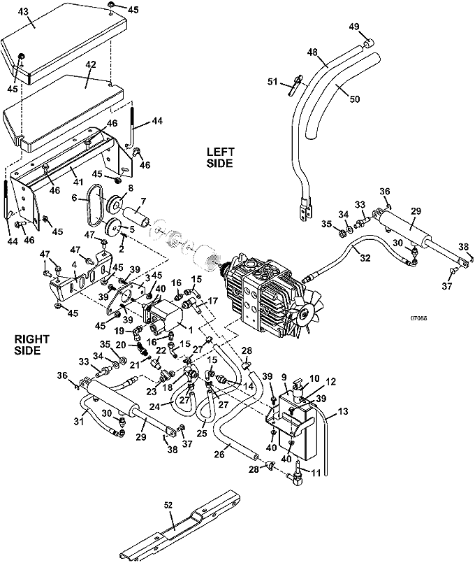 Optional Hydraulic Lift Assembly