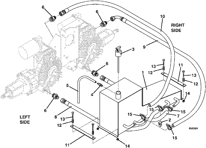 Reservoir and Hose Assembly