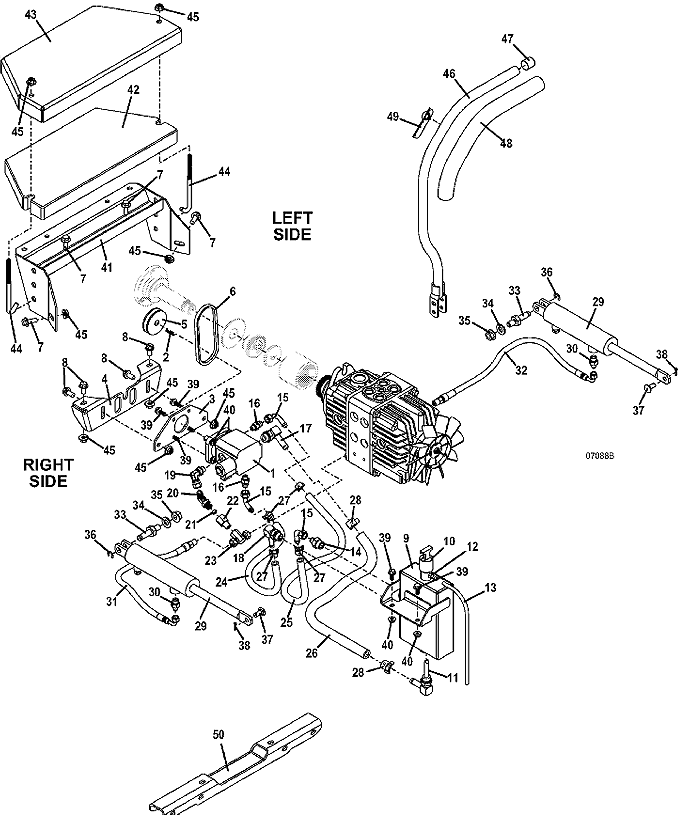 Optional Hydraulic Lift Assembly