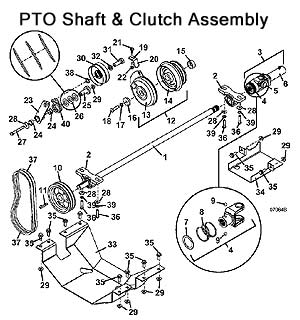 PTO Shaft and Clutch Assembly