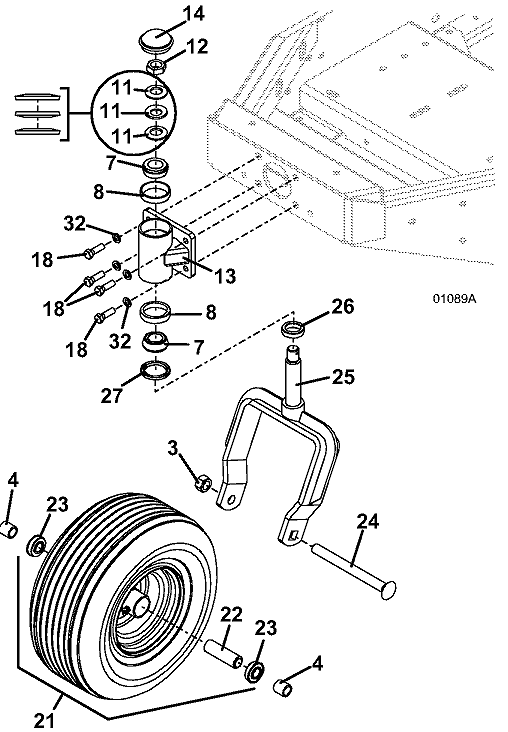 Tail Wheel Assembly