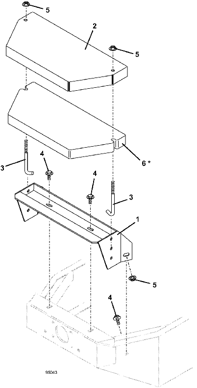 Counterweight Mount Kit