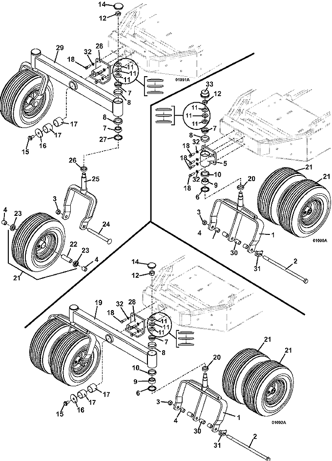 Tail Wheel Assembly