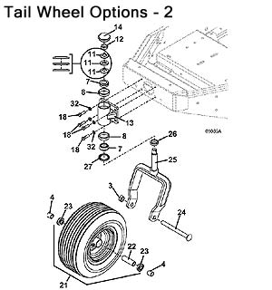 Tail Wheel Assembly 2