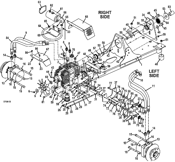 Drive Assembly, serial number 6063845 and above