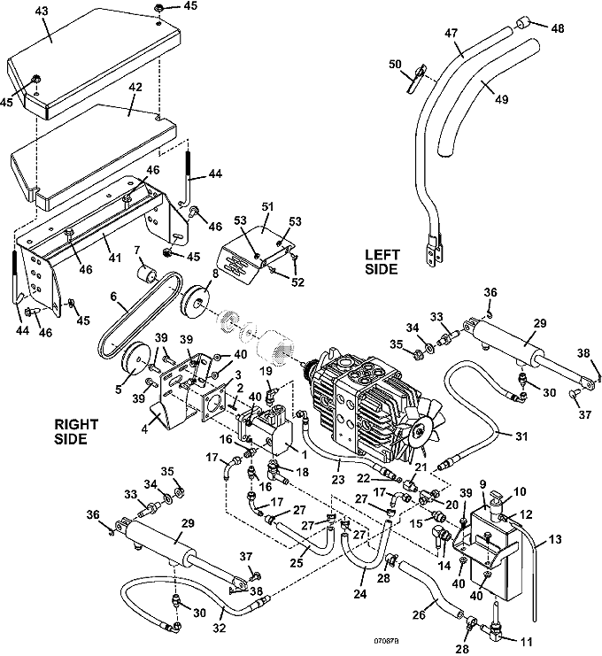 Hydraulic Lift Assembly