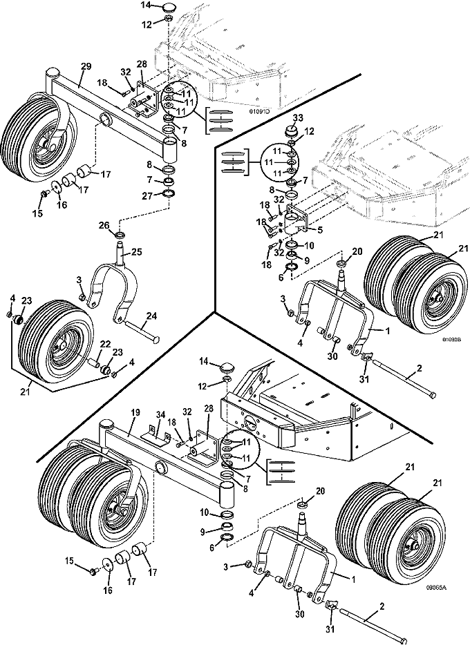 Tail Wheel Assembly