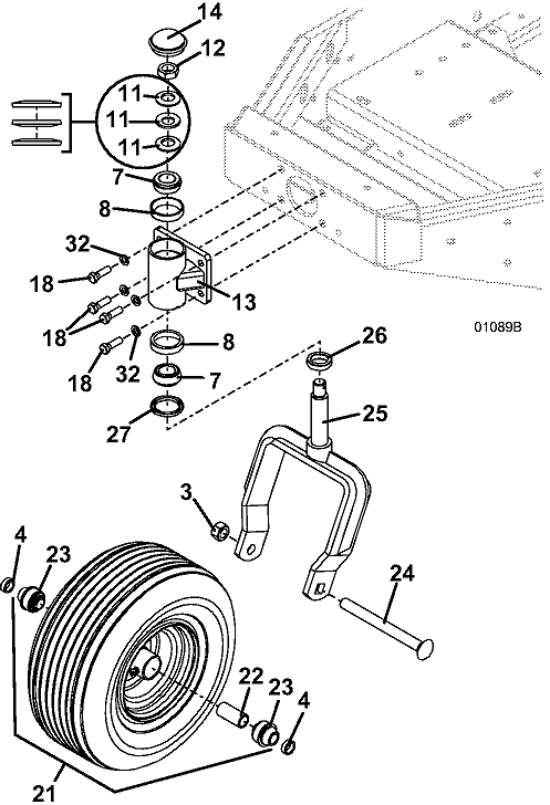 Tail Wheel Assembly