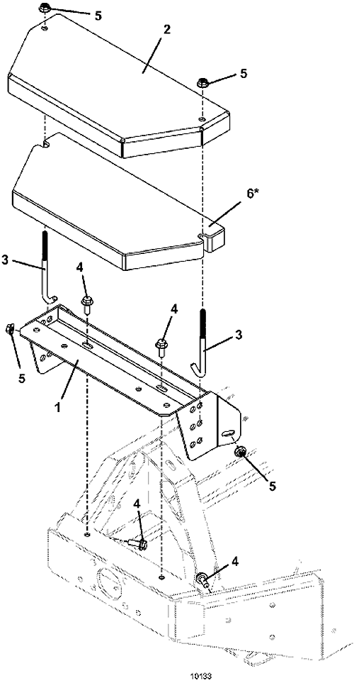 Counterweight Mount Kit