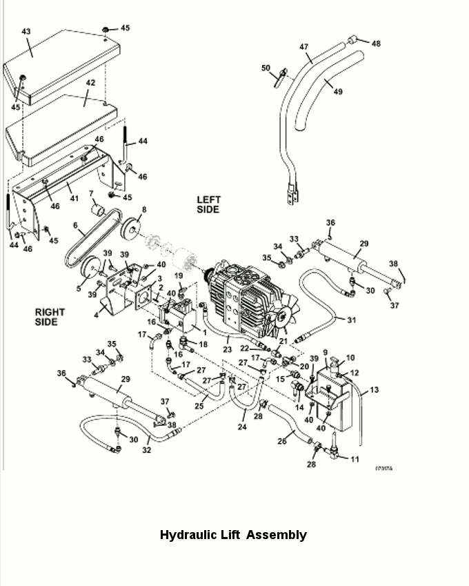 Optional Hydraulic Lift Assembly