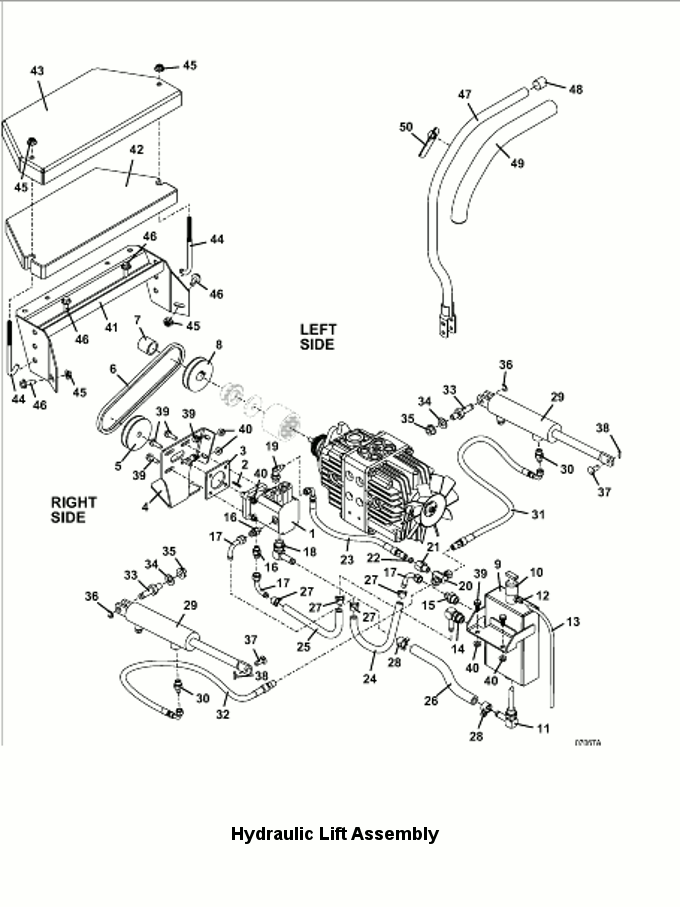 Optional Hydraulic Lift Assembly