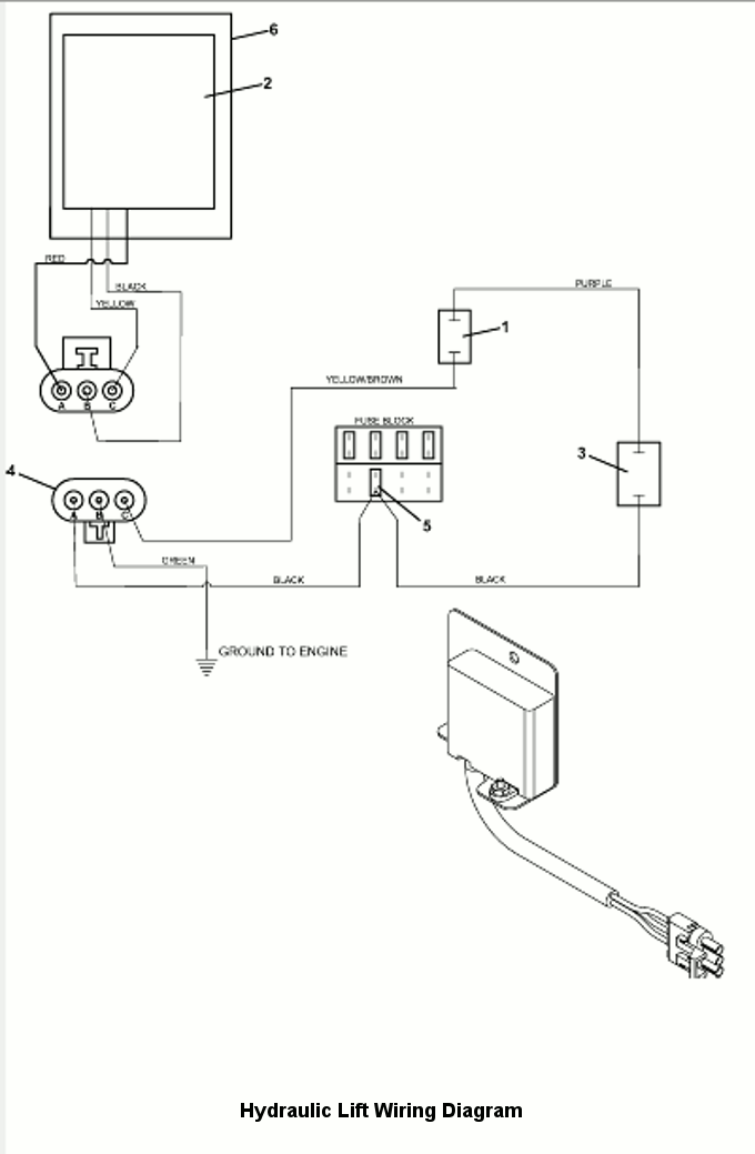 Hydraulic Lift Wiring