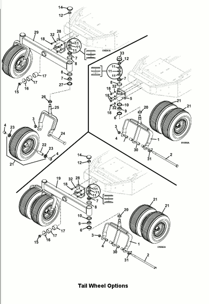 Tail Wheel Assembly