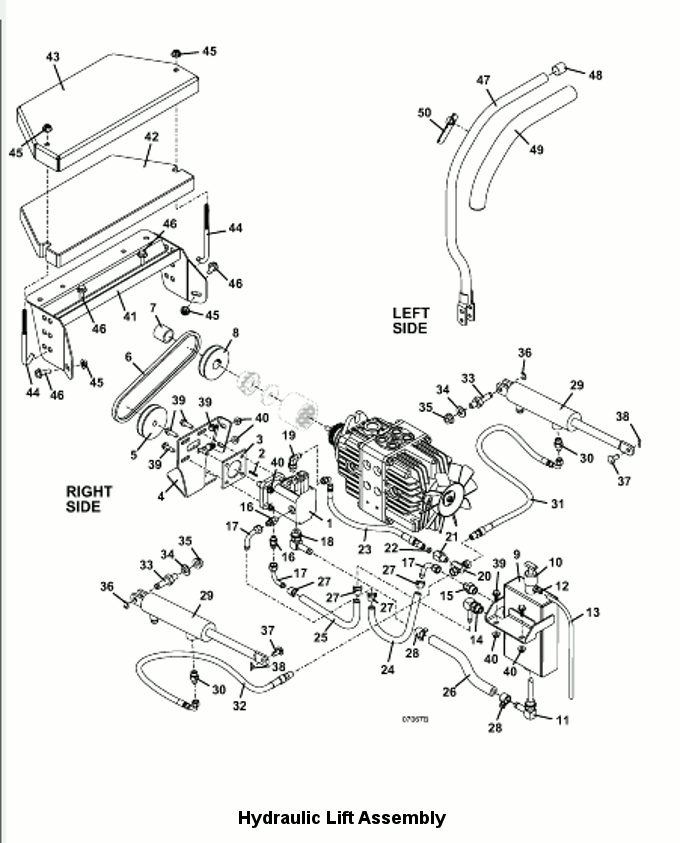 Optional Hydraulic Lift Assembly