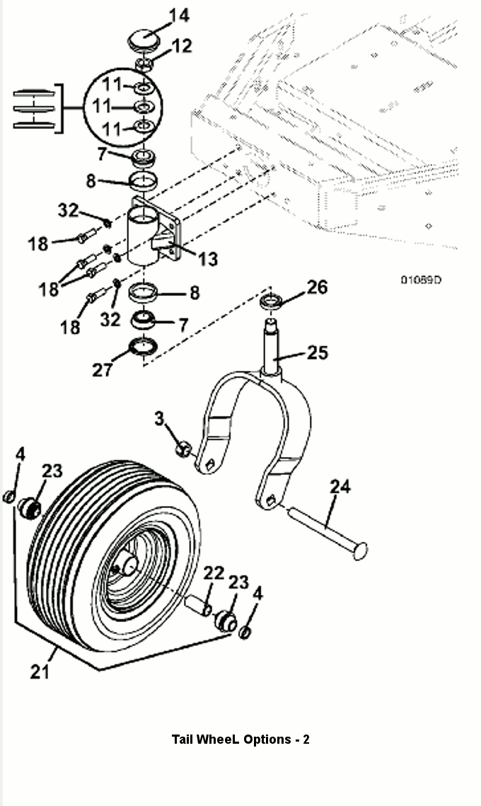 Tail Wheel Assembly