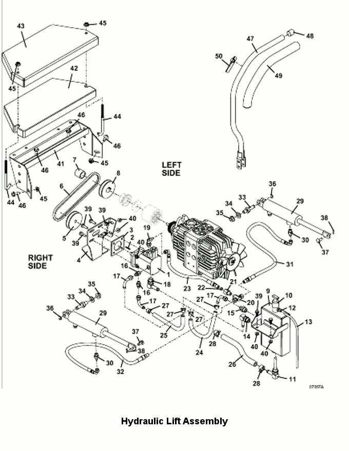 Optional Hydraulic Lift Assembly