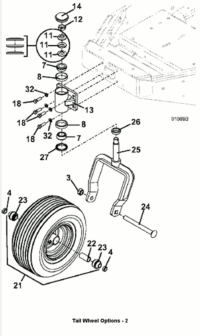 Tail Wheel Assembly