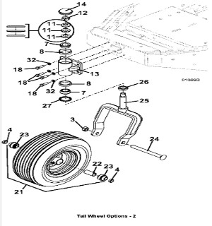 Tail Wheel Assembly