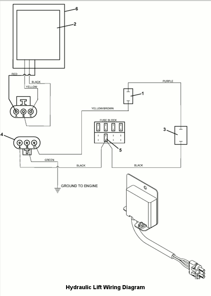 Hydraulic Lift Wiring