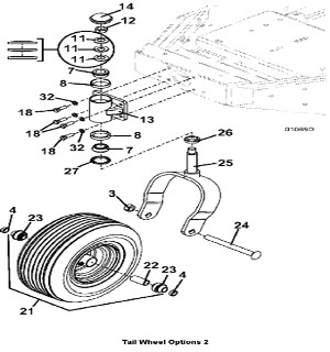 Tail Wheel Assembly