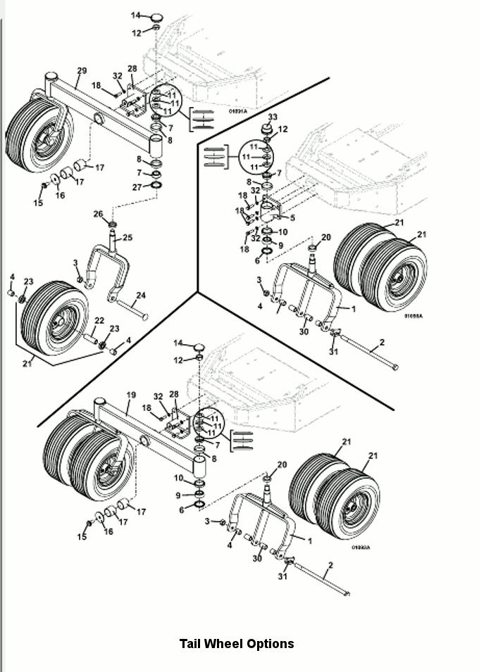 Tail Wheel Assembly