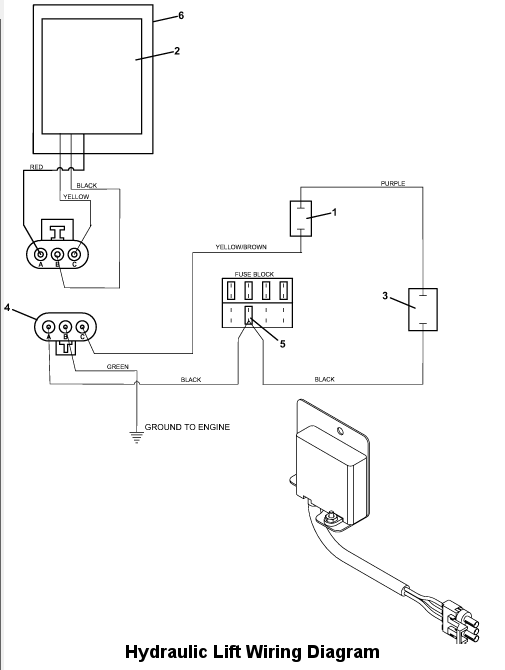 Hydraulic Lift Wiring