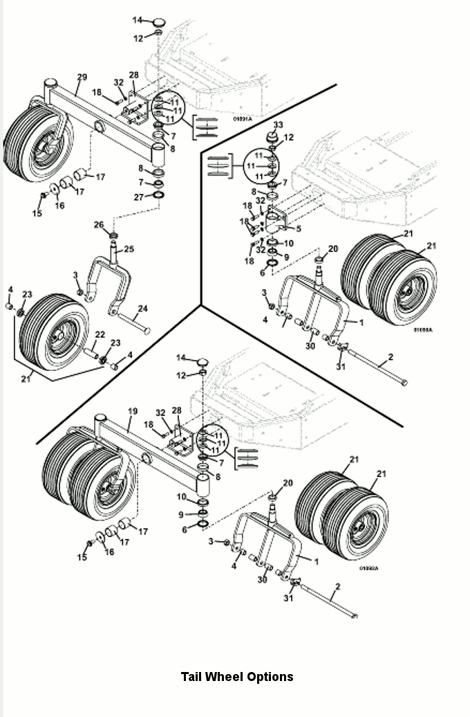 Tail Wheel Assembly