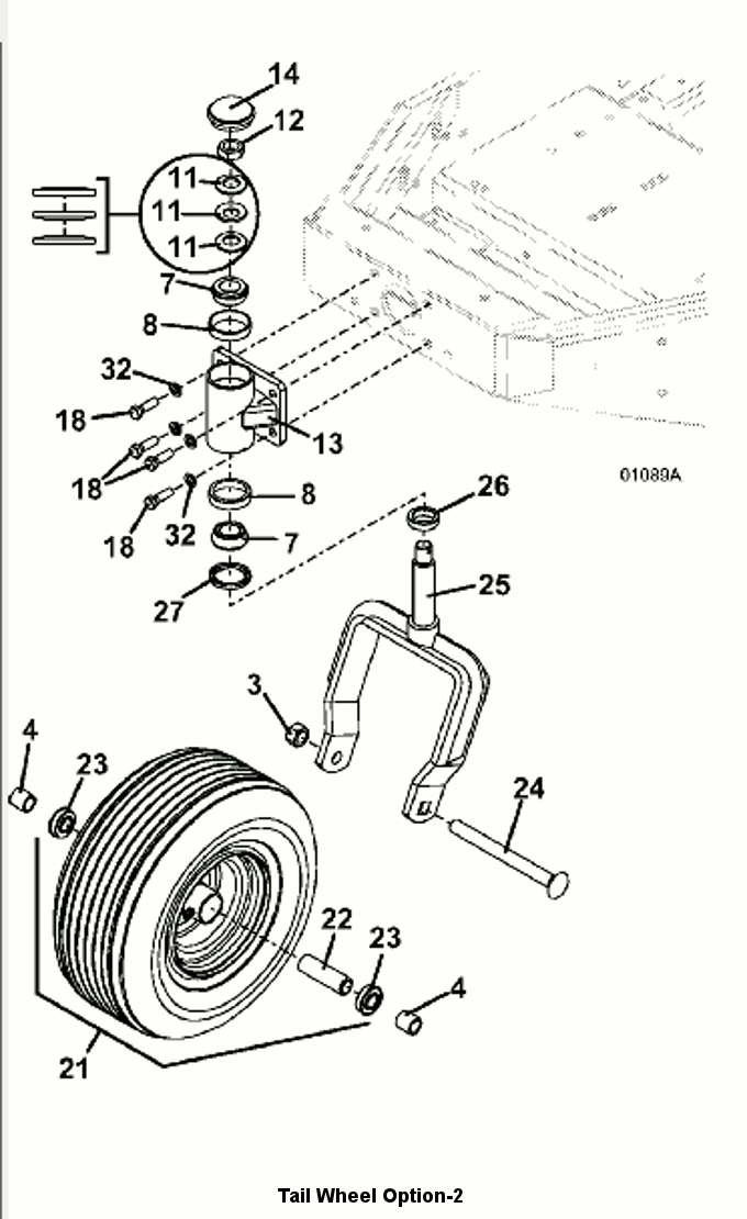 Tail Wheel Assembly