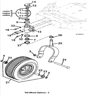 Tail Wheel Assembly