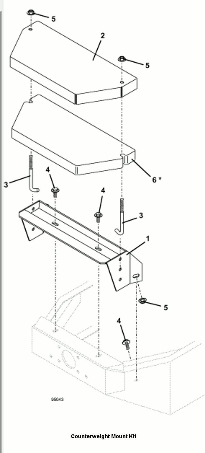 Counterweight Mount Kit