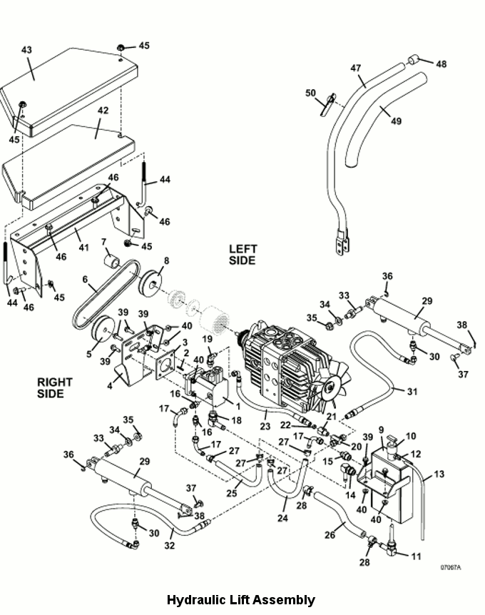 Optional Hydraulic Lift Assembly