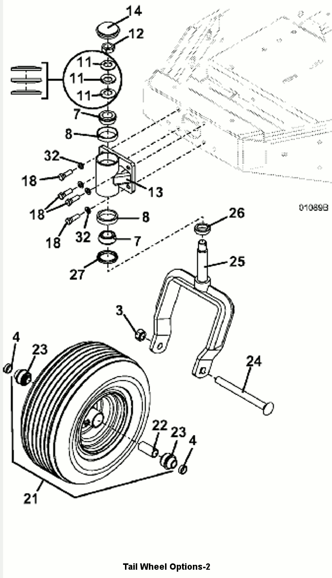 Tail Wheel Assembly