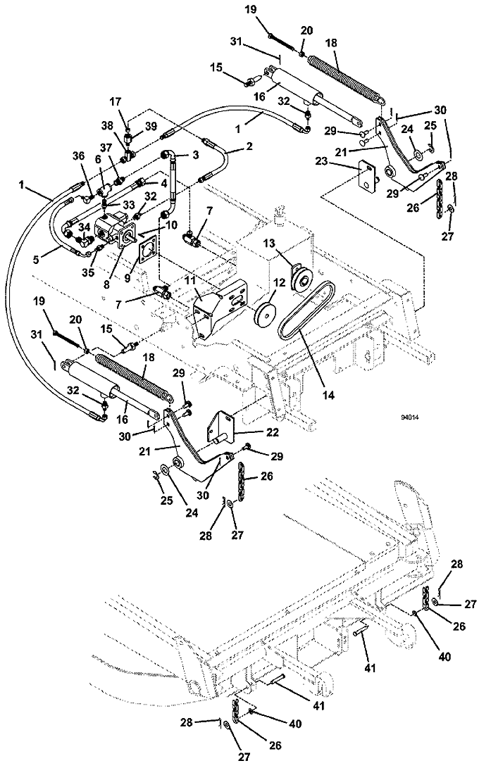 Hydraulic Lift Assembly