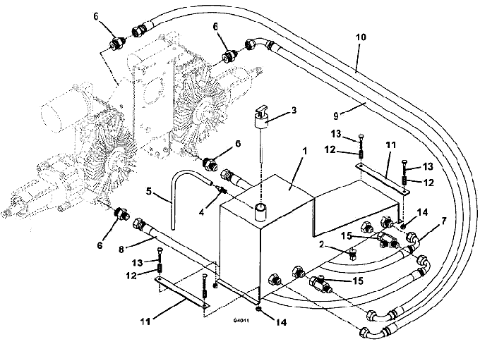 Reservoir and Hose Assembly