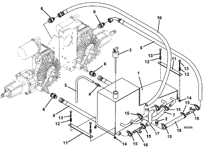 Reservoir and Hose Assembly