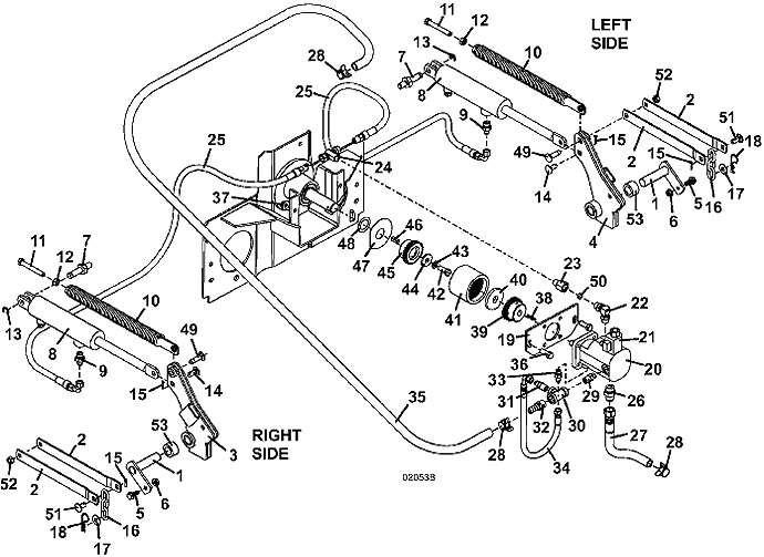 Hydraulic Lift Assembly