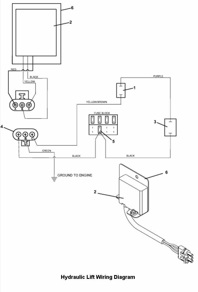 Hydraulic Lift Wiring