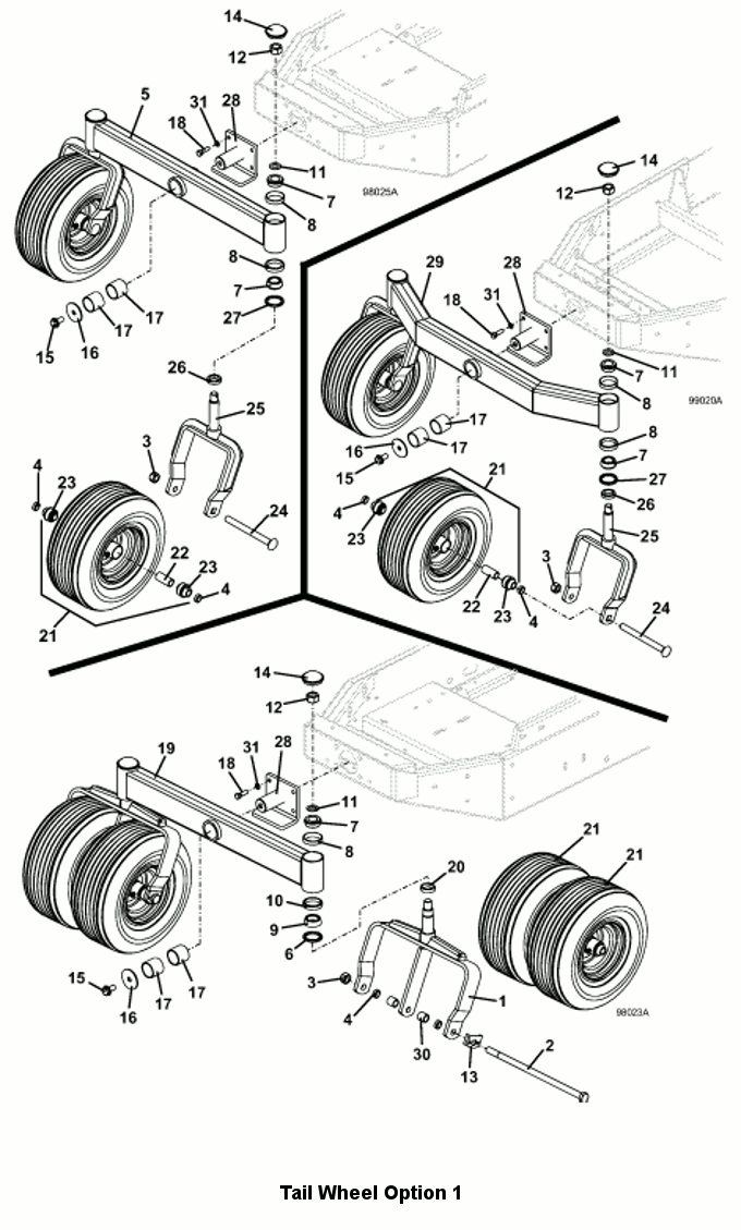 Tail Wheel Options