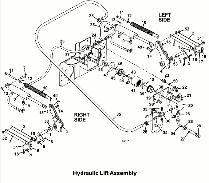 Hydraulic Lift Assembly