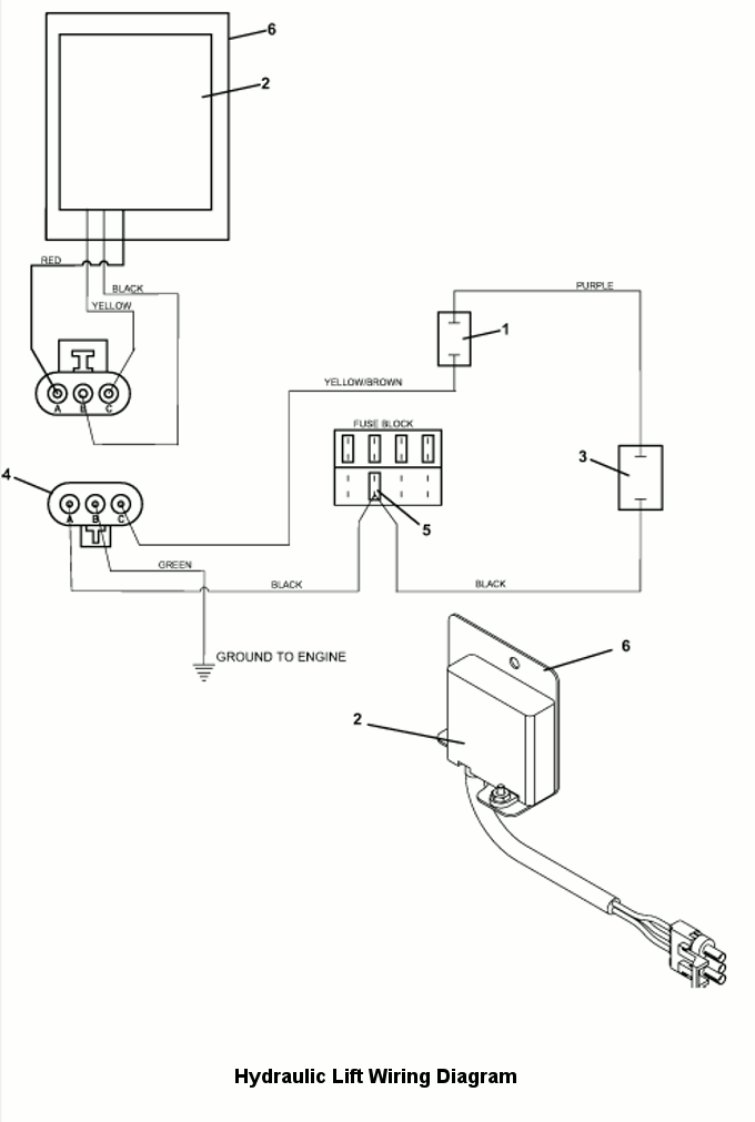 Hydraulic Lift Wiring